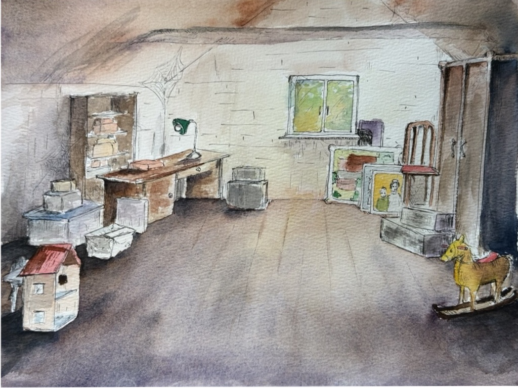Aquarell-Illustration von Johanna